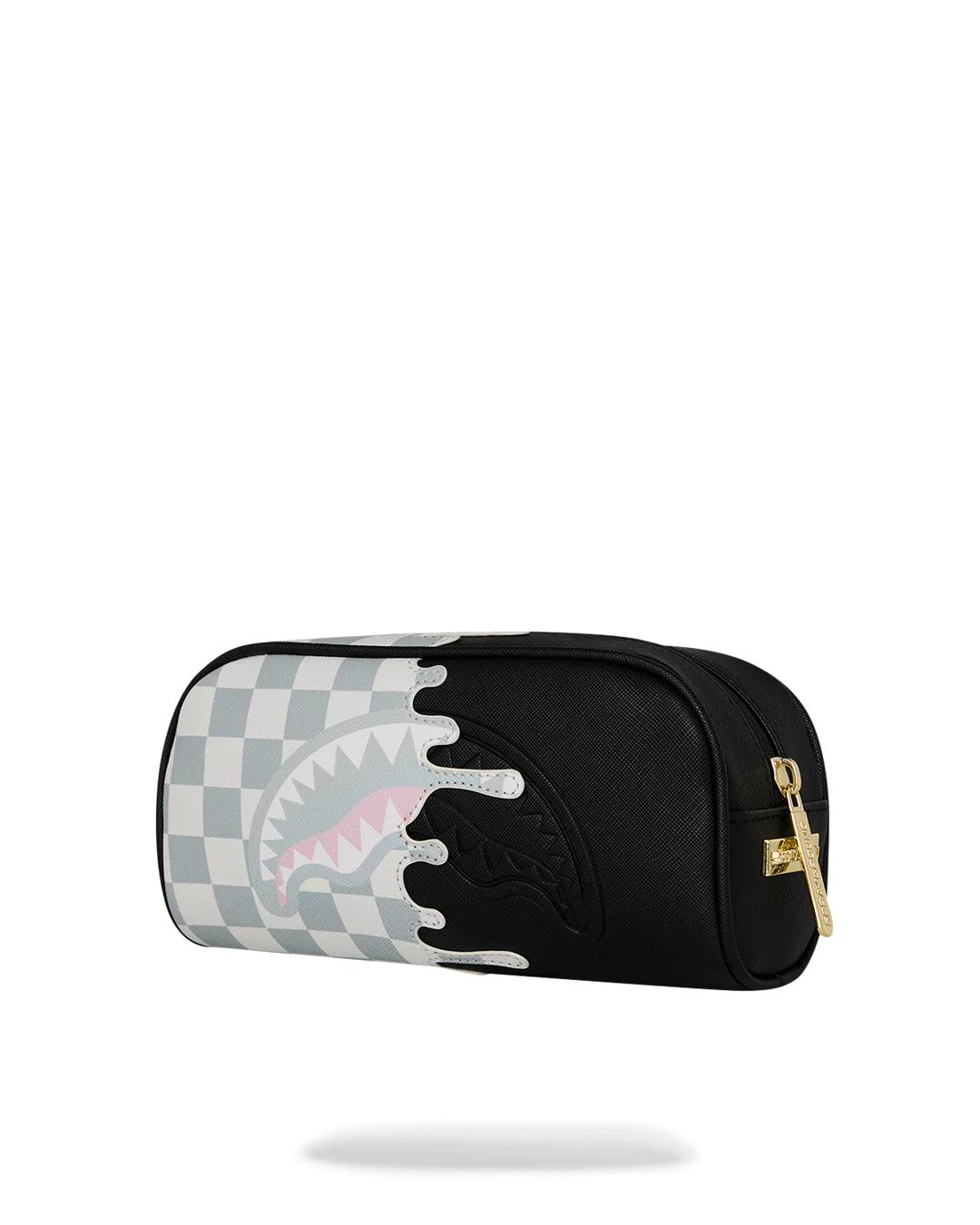 CARTUCHERA SPRAYGROUND CREAM CHECK UNFINISHED SHARK