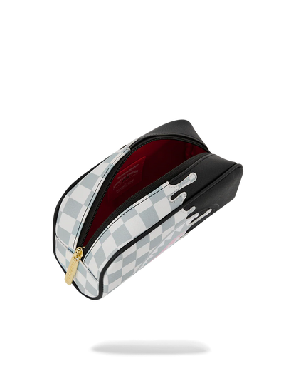 CARTUCHERA SPRAYGROUND CREAM CHECK UNFINISHED SHARK
