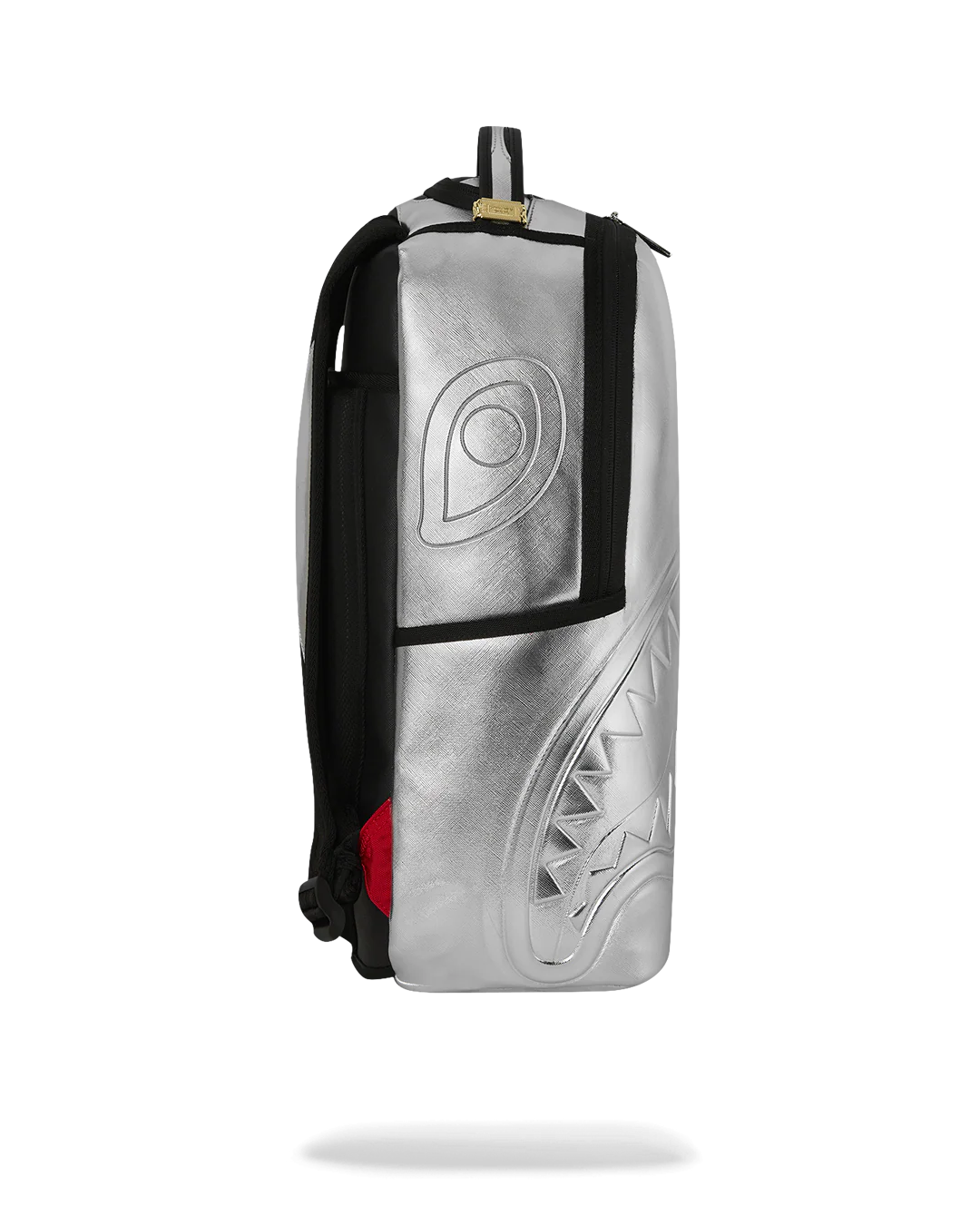 MOCHILA SPRAYGROUND SILVER SIDE DRIP BLACK CHECK