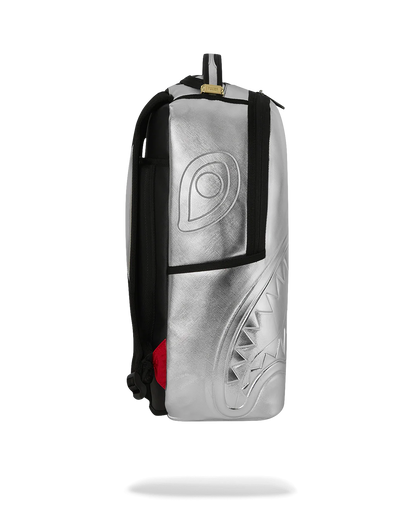 MOCHILA SPRAYGROUND SILVER SIDE DRIP BLACK CHECK
