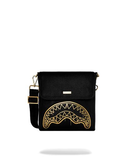 BOLSO CRUZADO SPRAYGROUND ANCHO THAT GOLD DRAP