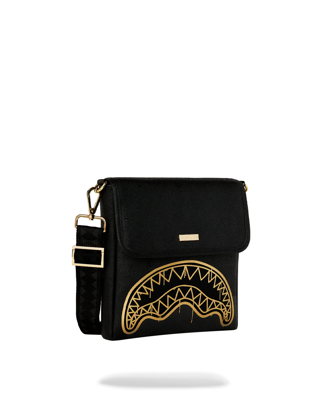 BOLSO CRUZADO SPRAYGROUND ANCHO THAT GOLD DRAP