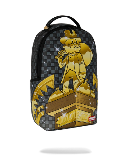 MOCHILA SPRAYGROUND MONOPOLY STATUE