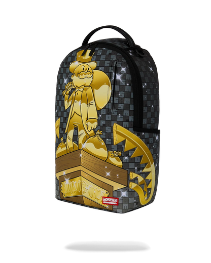 MOCHILA SPRAYGROUND MONOPOLY STATUE