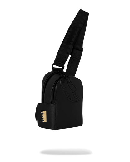 MOCHILA CRUZADA SPRAYGROUND GOLD BRICK LUXE