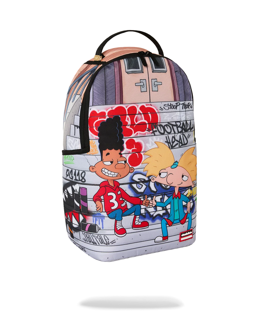 MOCHILA SPRAYGROUND HEY ARNOLD GRAFF STEPS