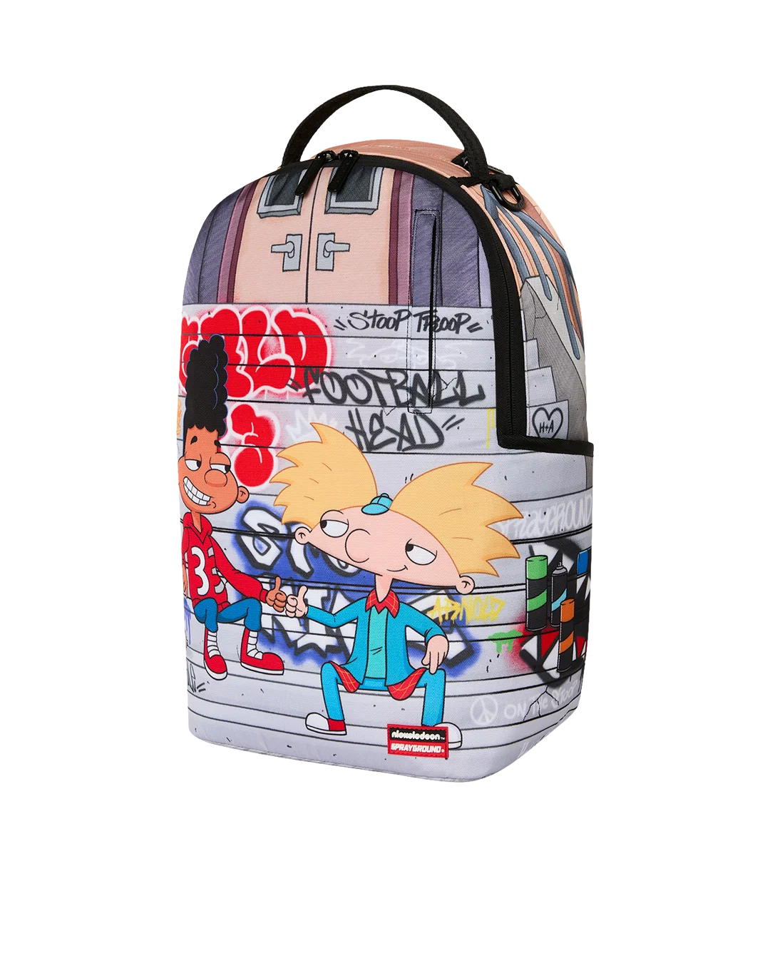 MOCHILA SPRAYGROUND HEY ARNOLD GRAFF STEPS