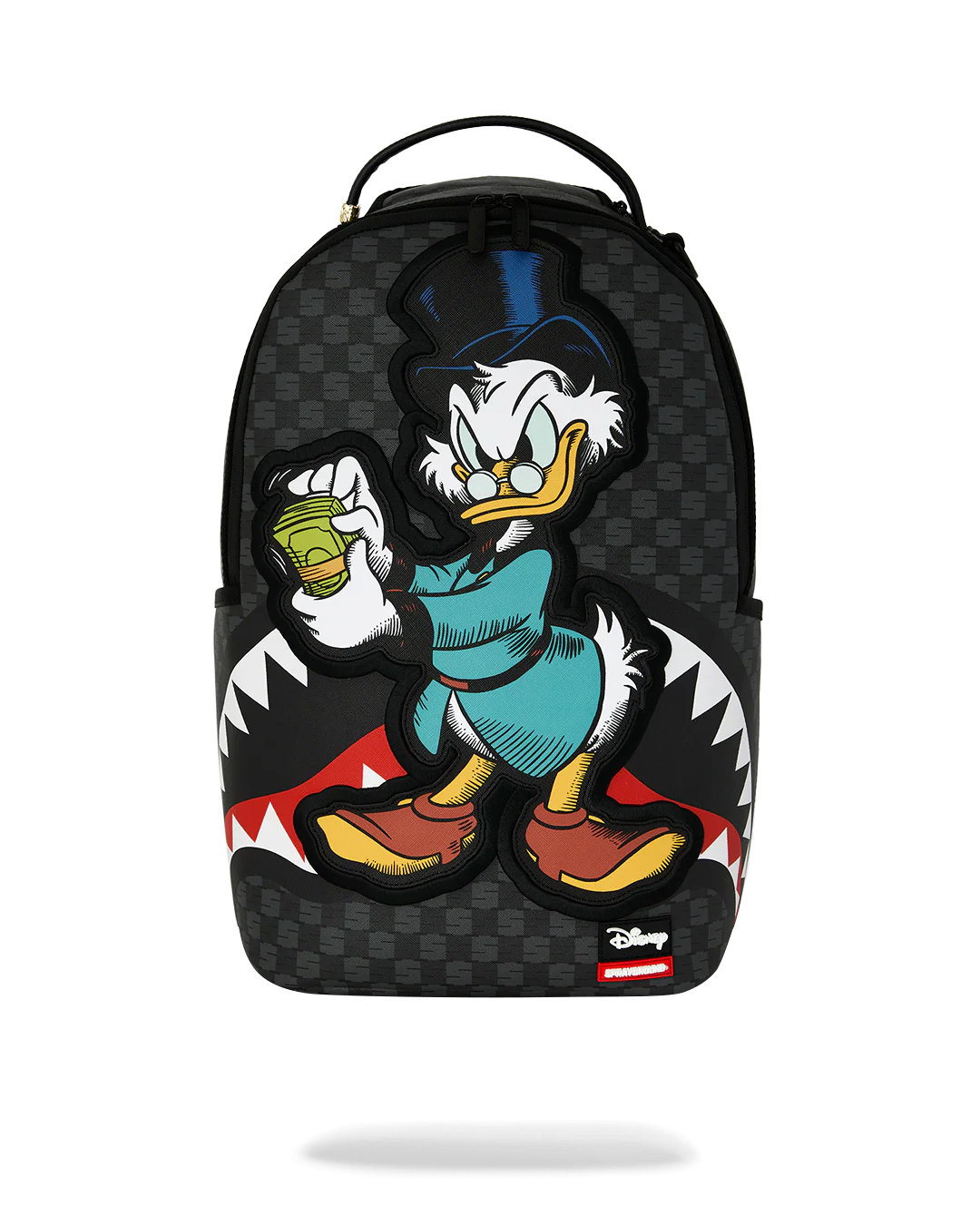 MOCHILA SPRAYGROUND DISNEY SCROOGE COUNTING MONEY