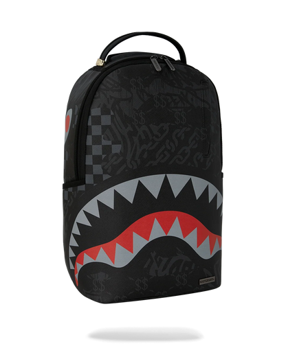MOCHILA SPRAYGROUND 4AM RED SHARK