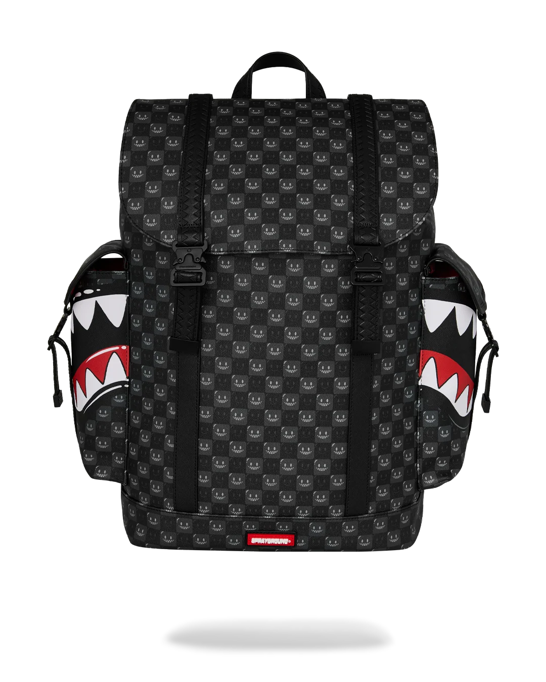 MOCHILA SPRAYGROUND MONTE CARLO SHARKS IN PARIS WTF BUBBLY BLACK CHECK