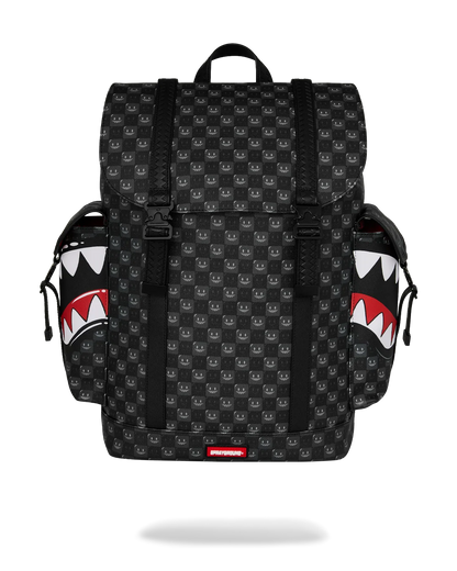 MOCHILA SPRAYGROUND MONTE CARLO SHARKS IN PARIS WTF BUBBLY BLACK CHECK