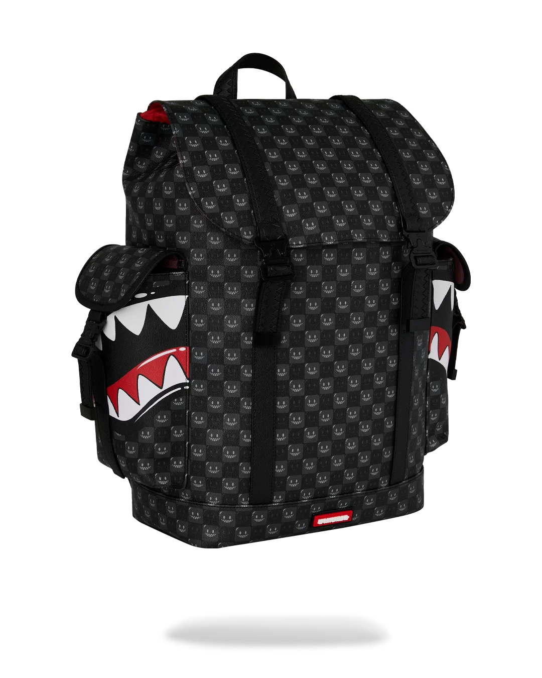 MOCHILA SPRAYGROUND MONTE CARLO SHARKS IN PARIS WTF BUBBLY BLACK CHECK