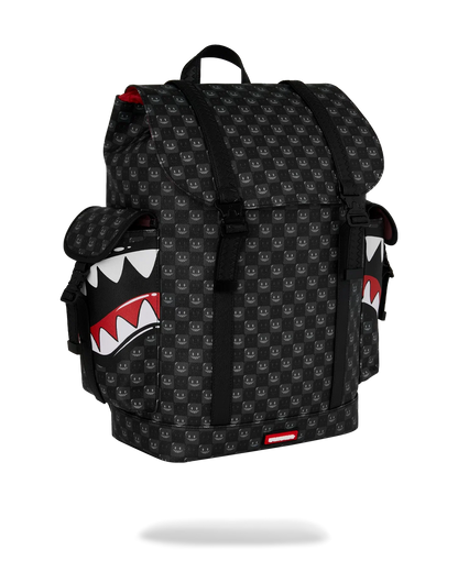 MOCHILA SPRAYGROUND MONTE CARLO SHARKS IN PARIS WTF BUBBLY BLACK CHECK