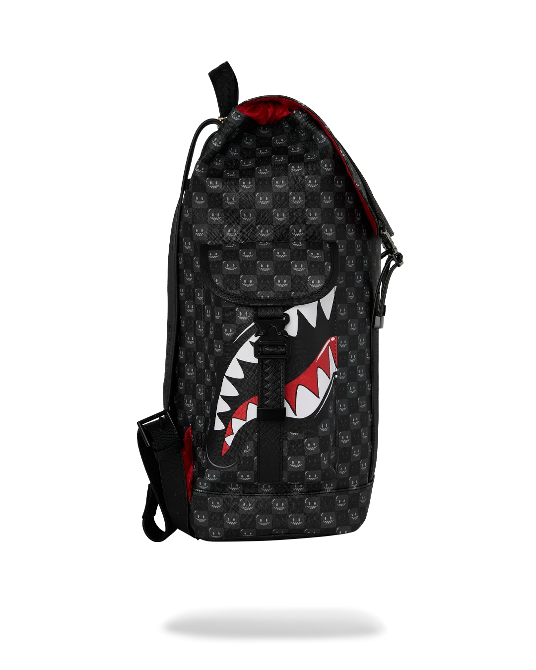 MOCHILA SPRAYGROUND MONTE CARLO SHARKS IN PARIS WTF BUBBLY BLACK CHECK