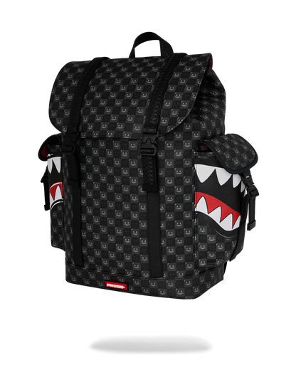 MOCHILA SPRAYGROUND MONTE CARLO SHARKS IN PARIS WTF BUBBLY BLACK CHECK