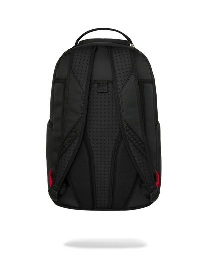 MOCHILA SPRAYGROUND SHARK CENTRAL BLACK NYLON CAMO EMBOSSED SHARK
