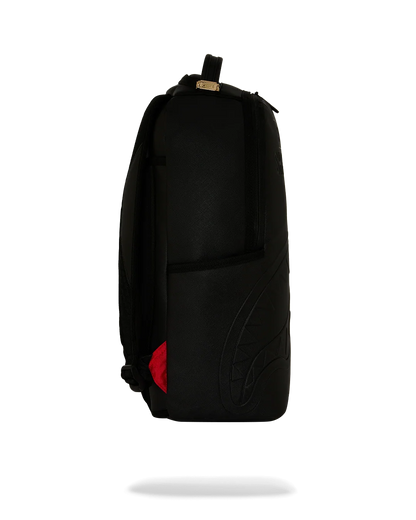 MOCHILA SPRAYGROUND SHARK CENTRAL EMBOSSED BLACK NYLON