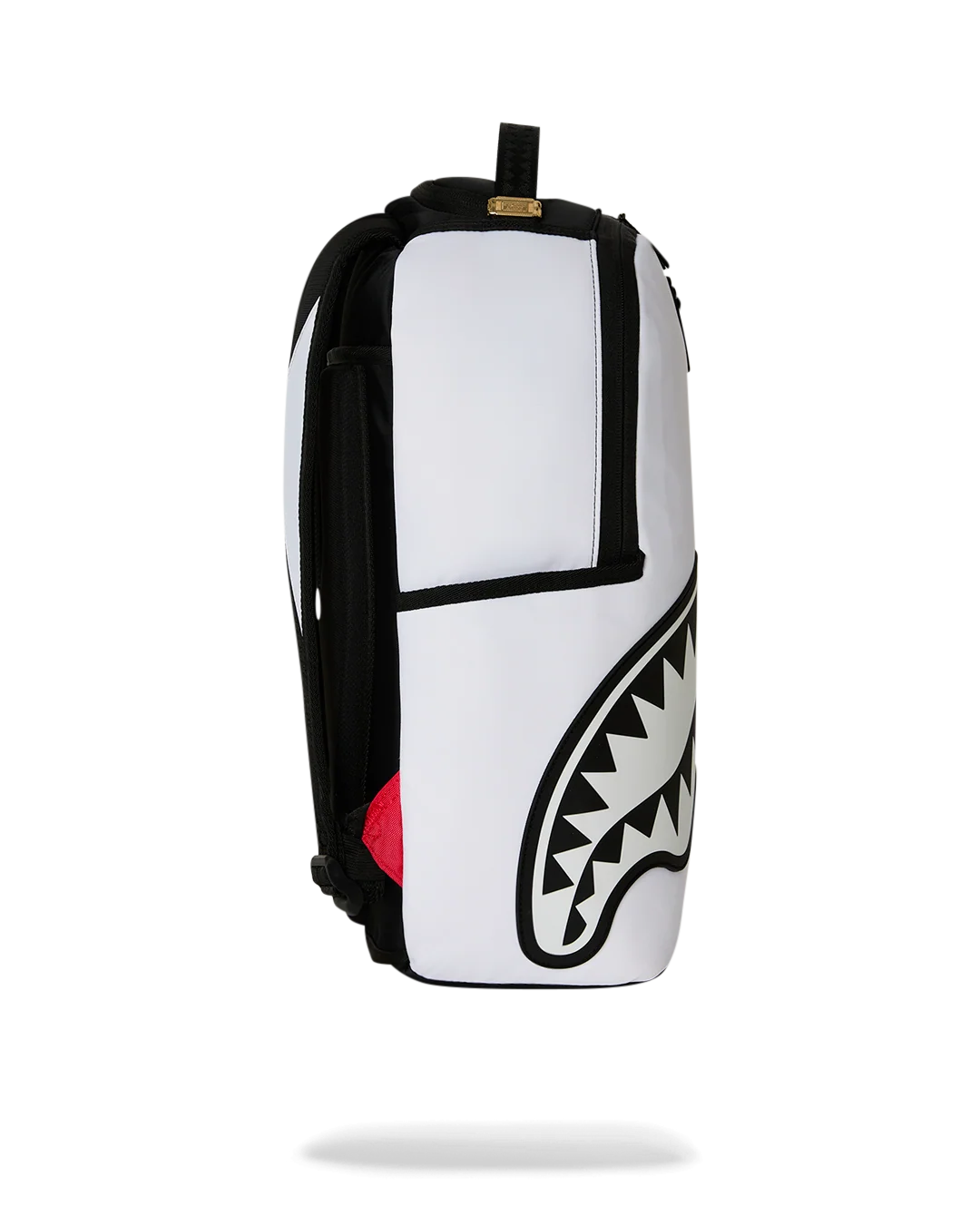 MOCHILA SPRAYGROUND SHARK CENTRAL BLACK AND WHITE STENCIL