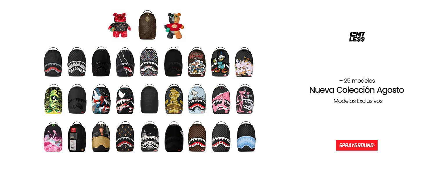 Accesorios Sprayground original disponible en Limitless Sneakers.