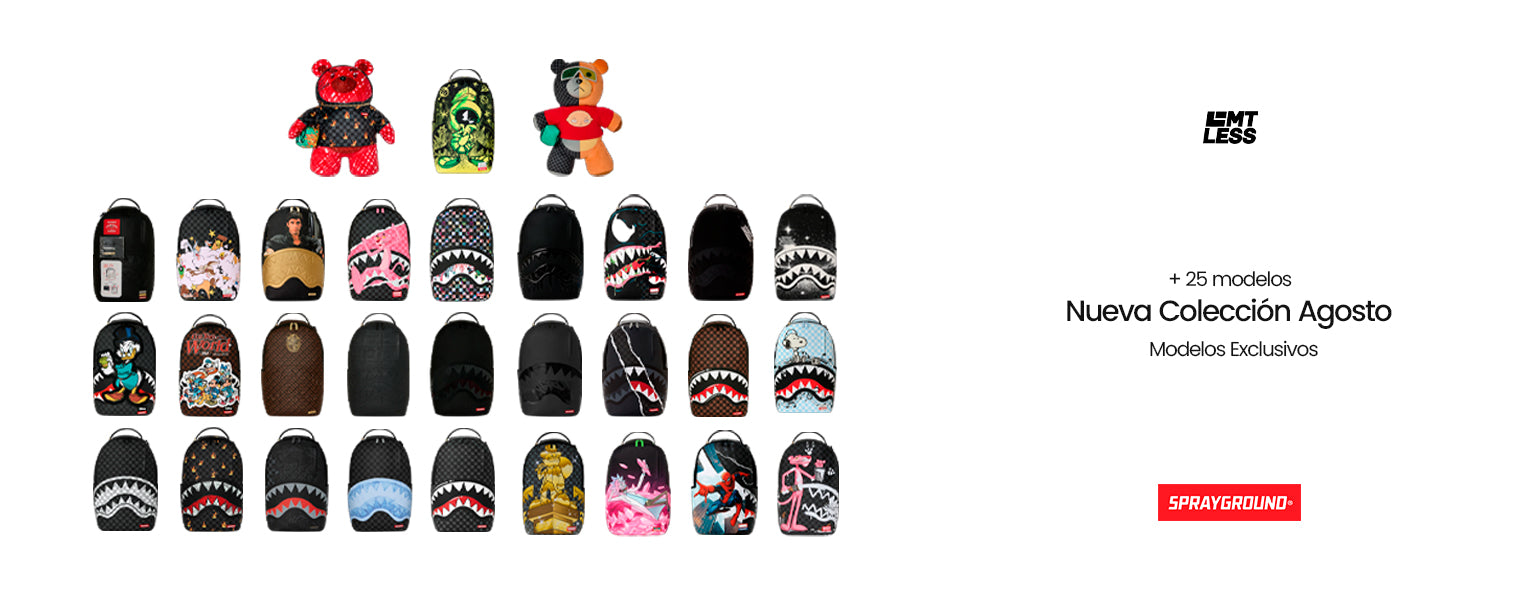 Accesorios Sprayground original disponible en Limitless Sneakers.