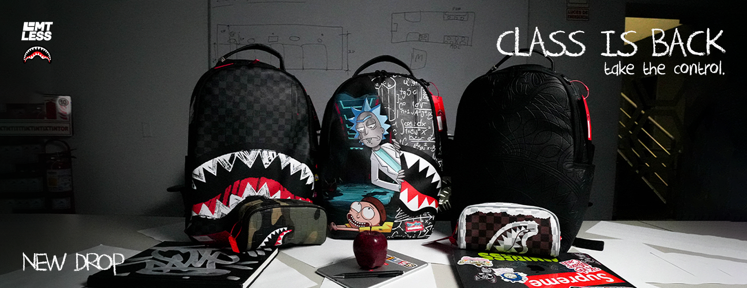 Accesorios Sprayground original disponible en Limitless Sneakers.