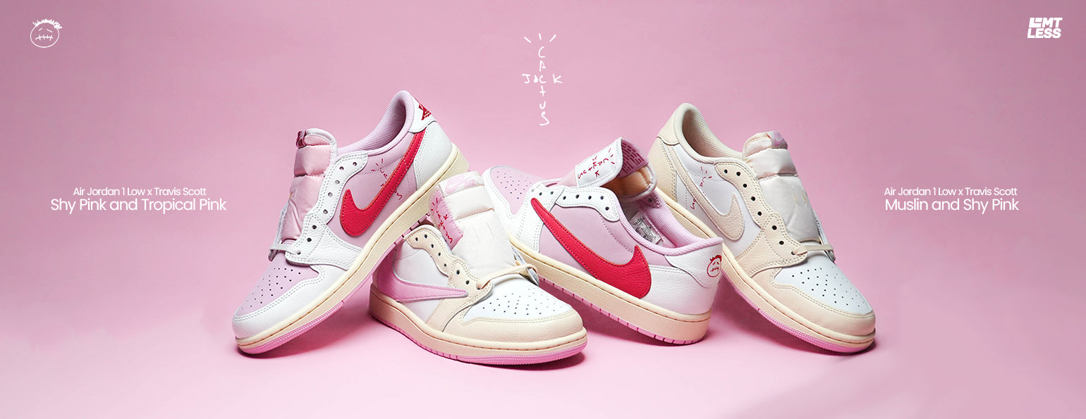 Banner de la colección Nike con zapatillas icónicas como Dunk, Air Force 1 y Air Max