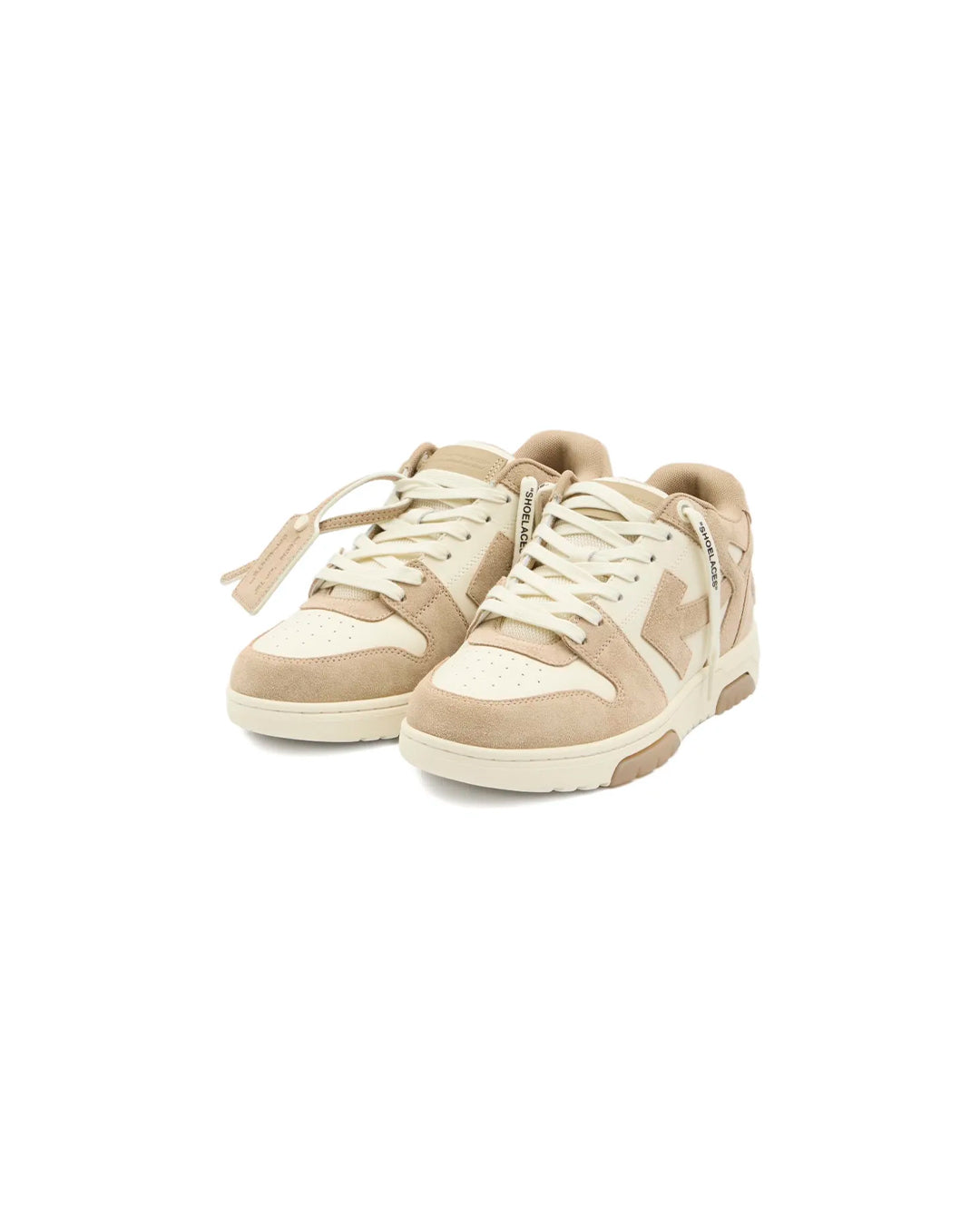 OFF-WHITE OUT OF OFFICE NEUTRAL BEIGE HOMBRE