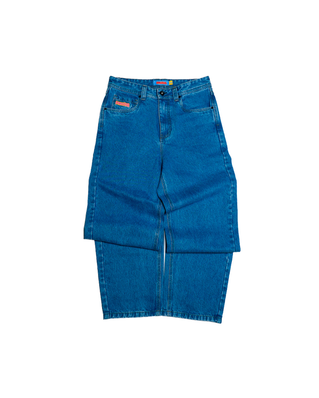 LIMITLESS CULTURE BLUE DENIM PANTS