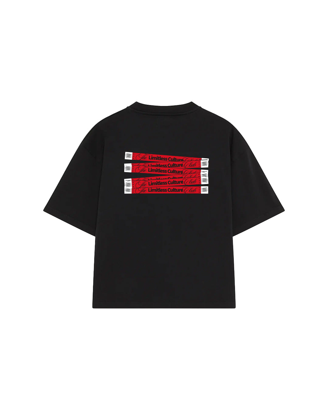 LIMITLESS CULTURE T-SHIRT CLUB OVER BLACK