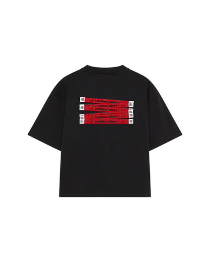 LIMITLESS CULTURE T-SHIRT CLUB OVER BLACK