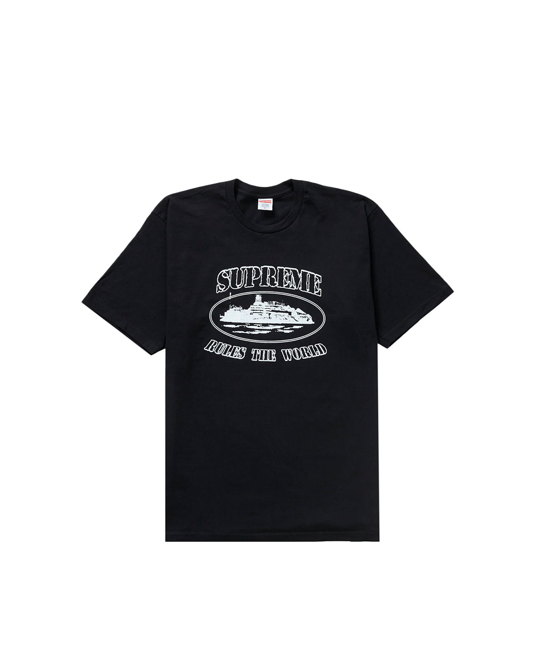 SUPREME CORTEIZ RULES THE WORLD TEE BLACK