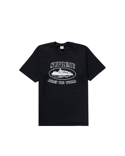 SUPREME CORTEIZ RULES THE WORLD TEE BLACK