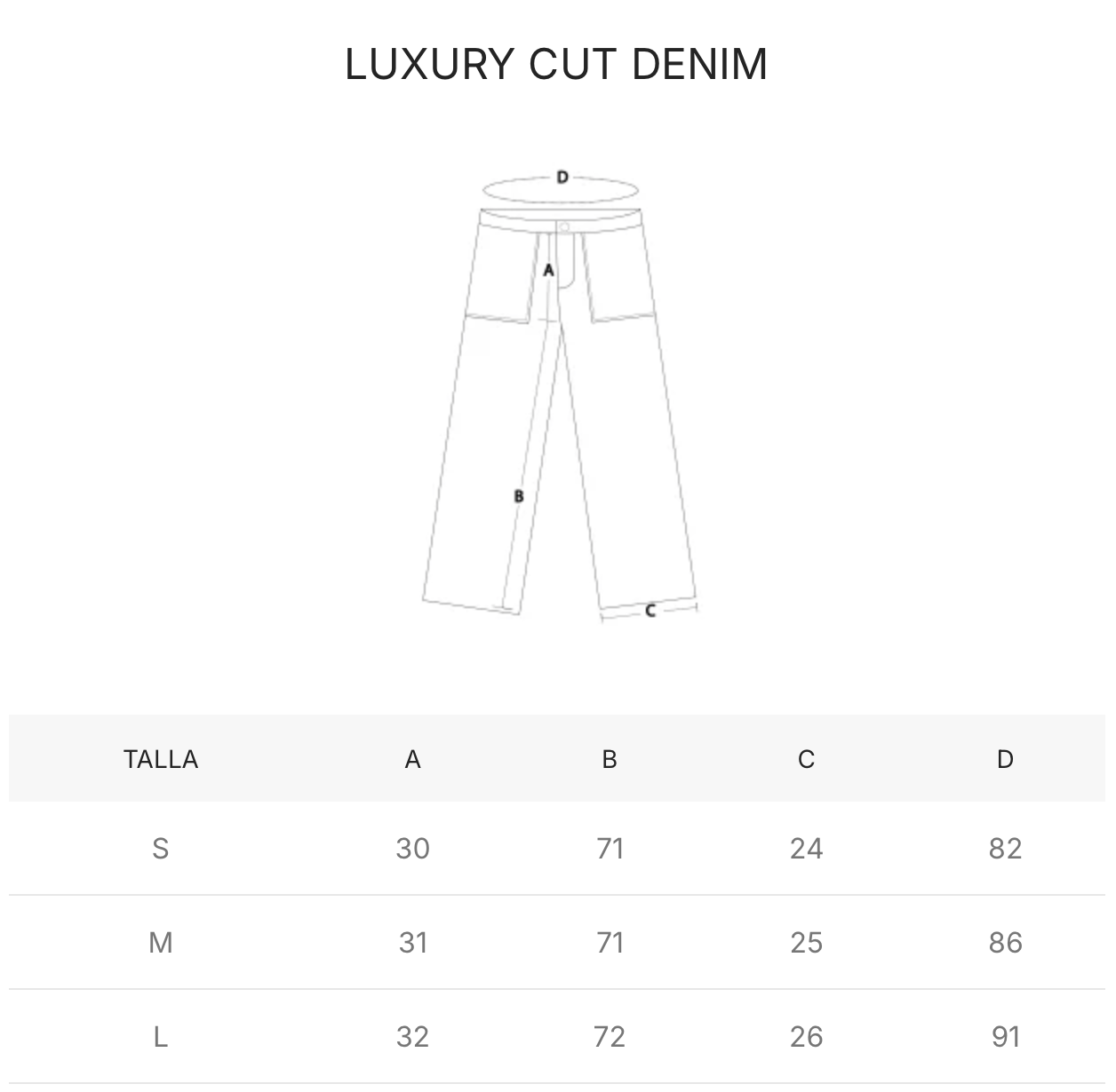 BRECH STUDIOS LUXURY CUT DENIM