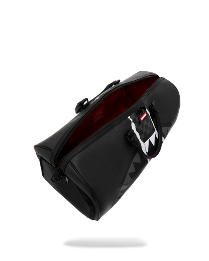 BOLSA DE LONA MINI SPRAYGROUND CENTER RIP REVEALING GRAY CHECK