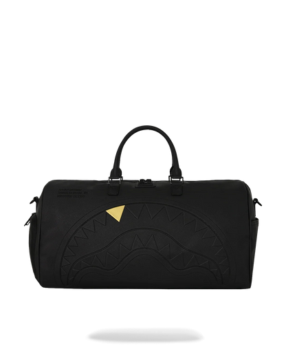 BOLSA DE LONA SPRAYGROUND BLACKED OUT EMBOSSED GOLD TOOTH