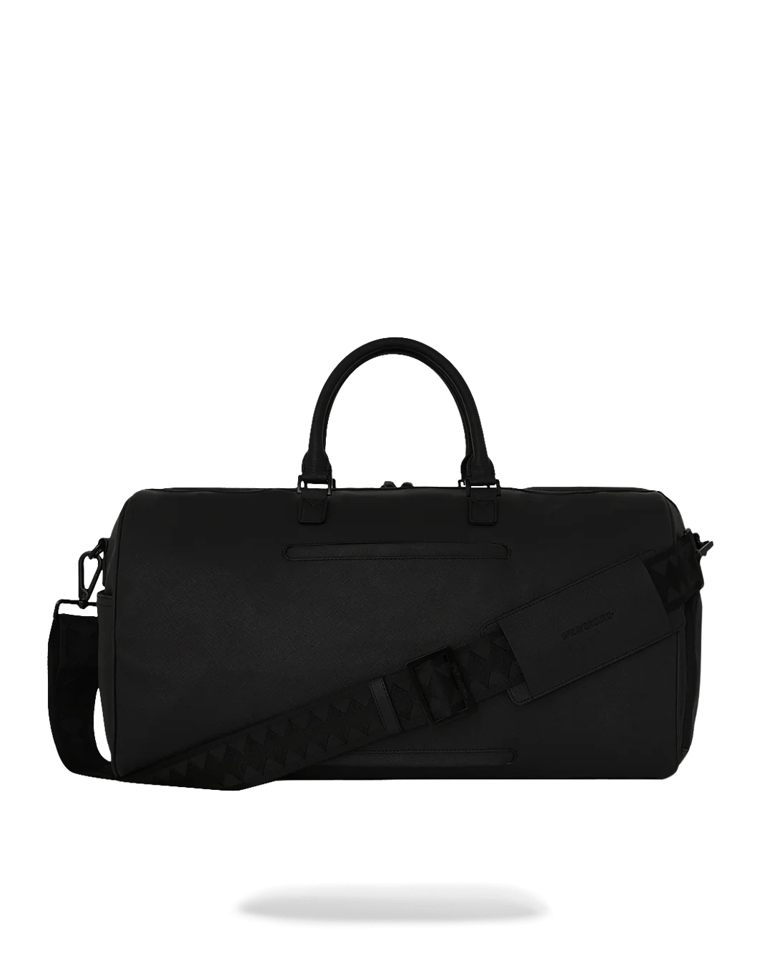 BOLSA DE LONA SPRAYGROUND BLACKED OUT EMBOSSED GOLD TOOTH