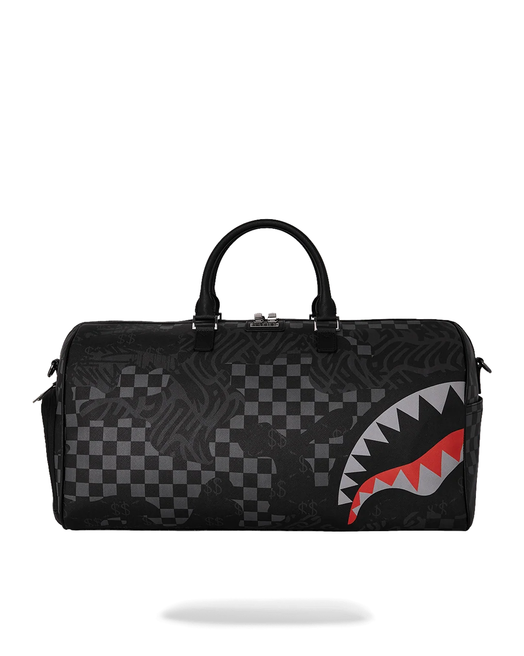 BOLSA DE LONA SPRAYGROUND 4AM RED SHARK