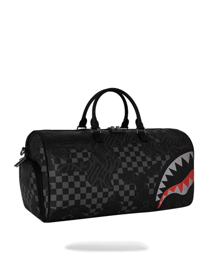 BOLSA DE LONA SPRAYGROUND 4AM RED SHARK