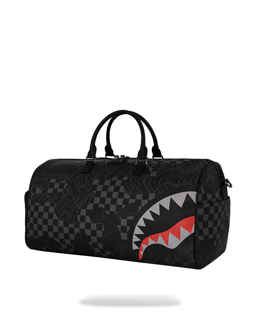 BOLSA DE LONA SPRAYGROUND 4AM RED SHARK