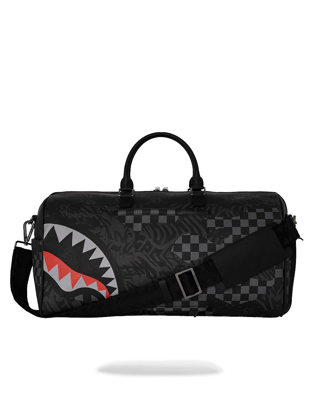 BOLSA DE LONA SPRAYGROUND 4AM RED SHARK