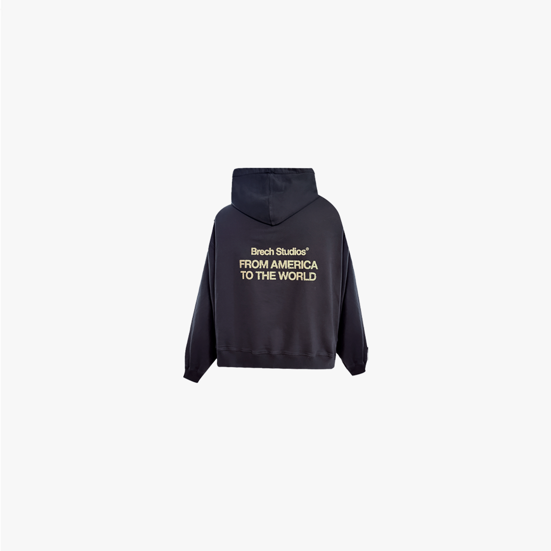 BRECH STUDIOS DISTRESSED HOODIE