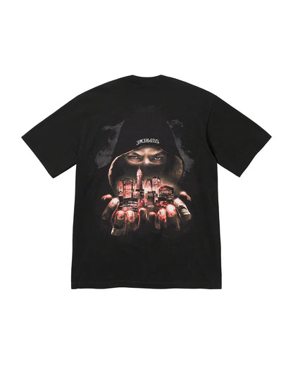 SUPREME FIGHTER TEE BLACK