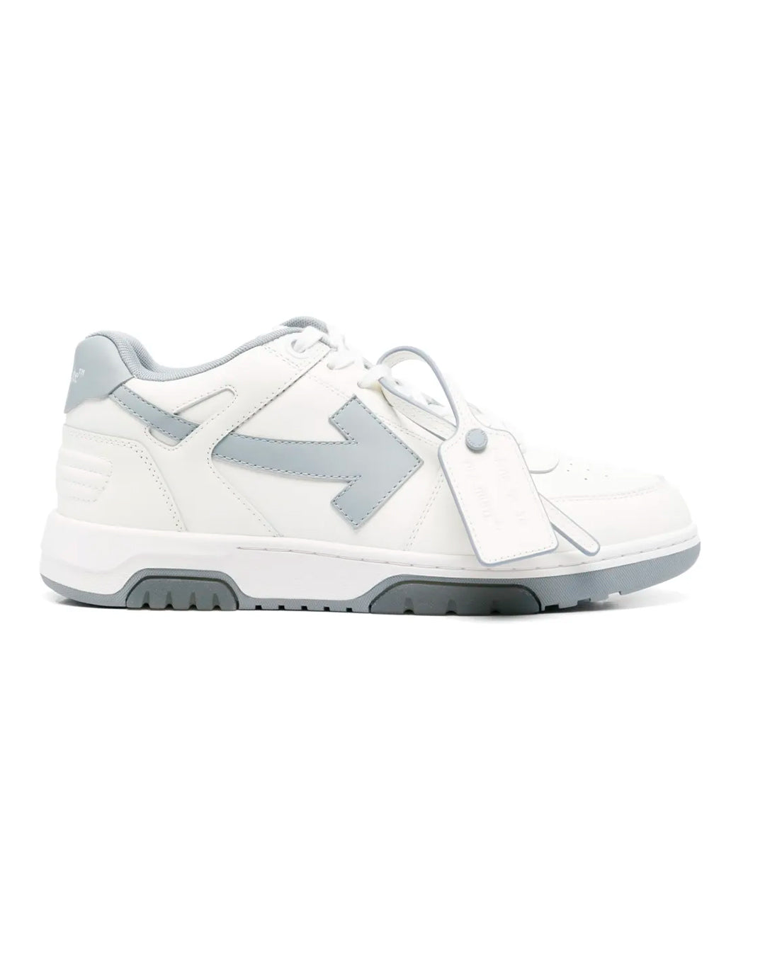 OFF-WHITE OUT OF OFFICE OOO CALF LEA WHITE-GREY