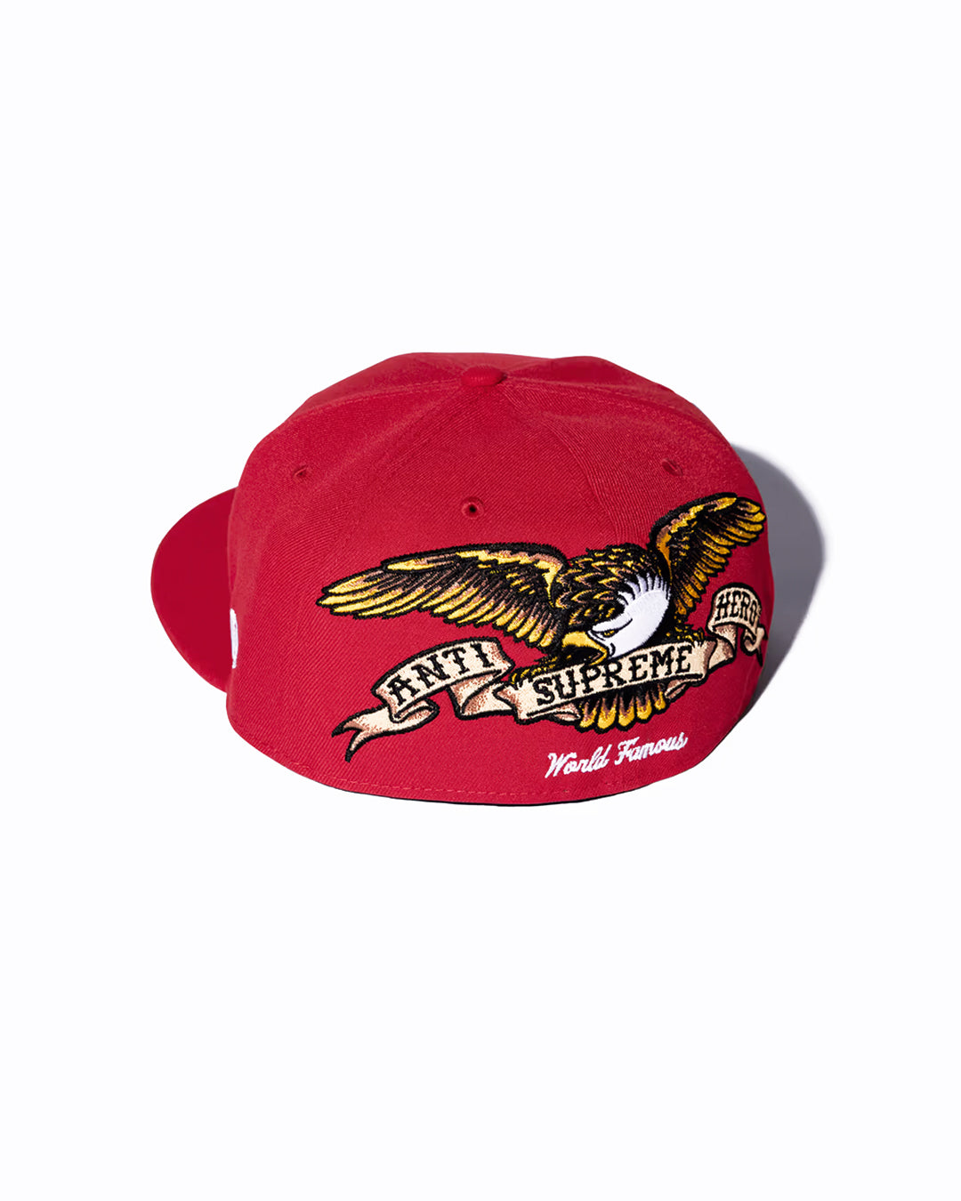 SUPREME RED ANTIHERO x NEW ERA