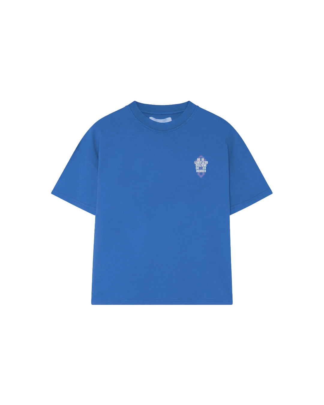 LIMITLESS CULTURE T-SHIRT REGULAR HEAVEN BLUE