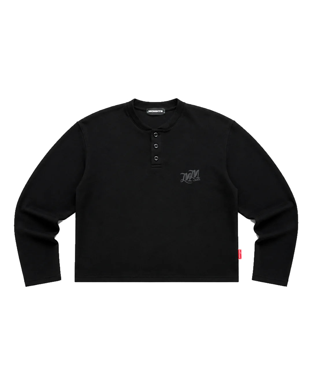 MOMNTS BLACK COFFEE HENLEY