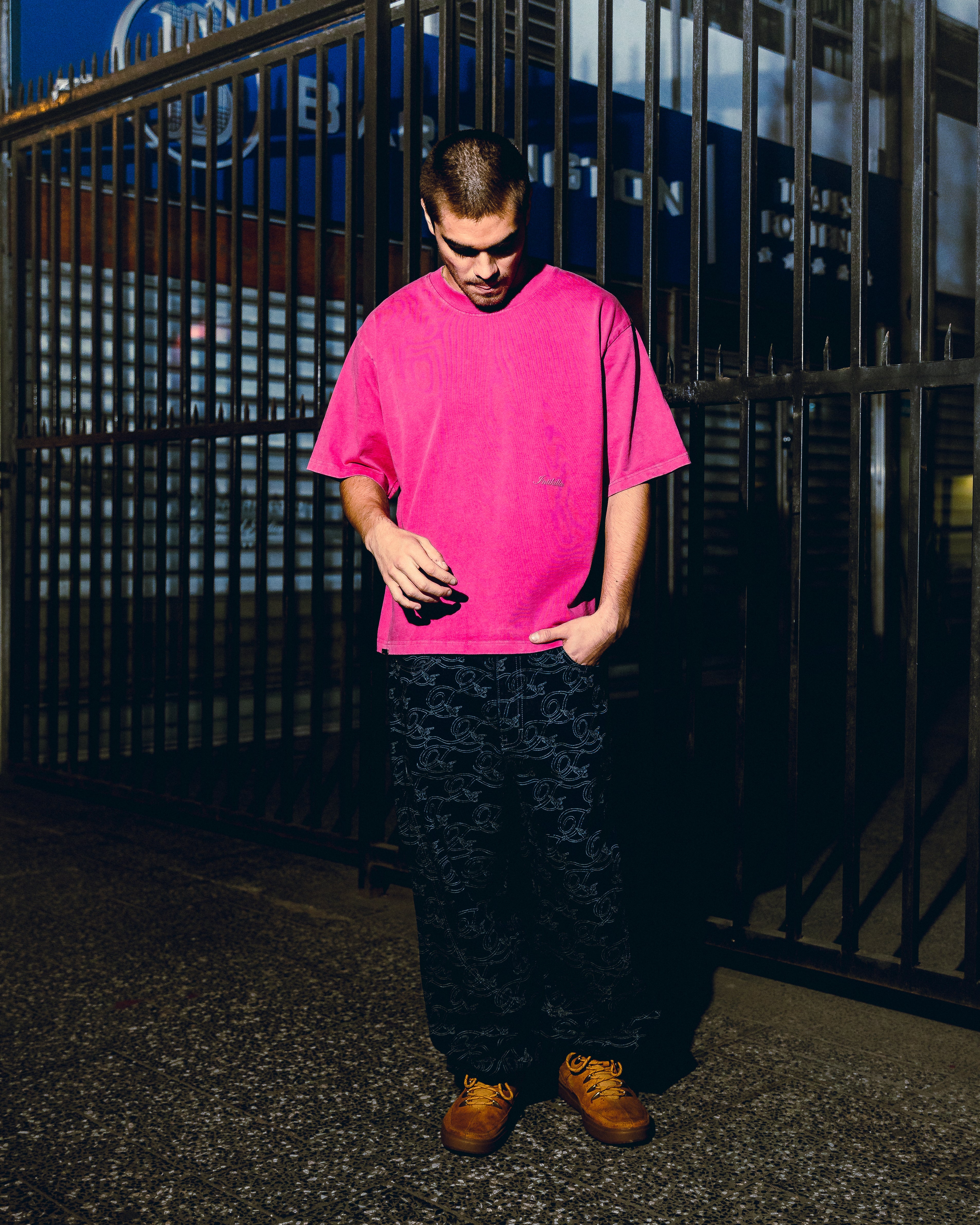 INTIKILLA HEAVYWEIGHT PINK TEE