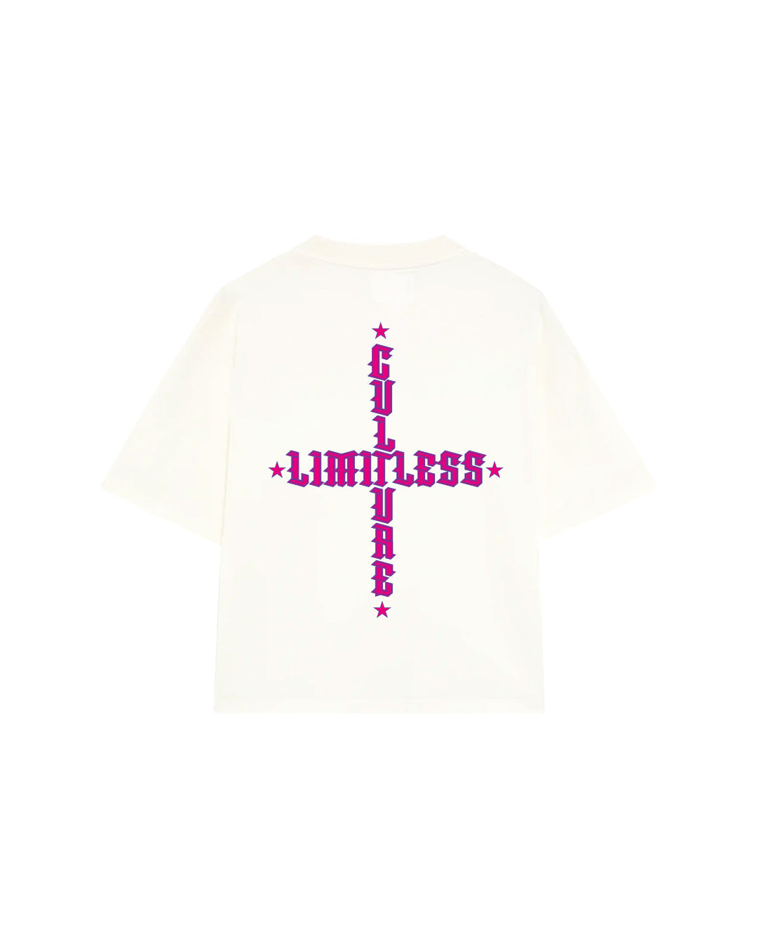 LIMITLESS CULTURE T-SHIRT STAR OVER PEARL