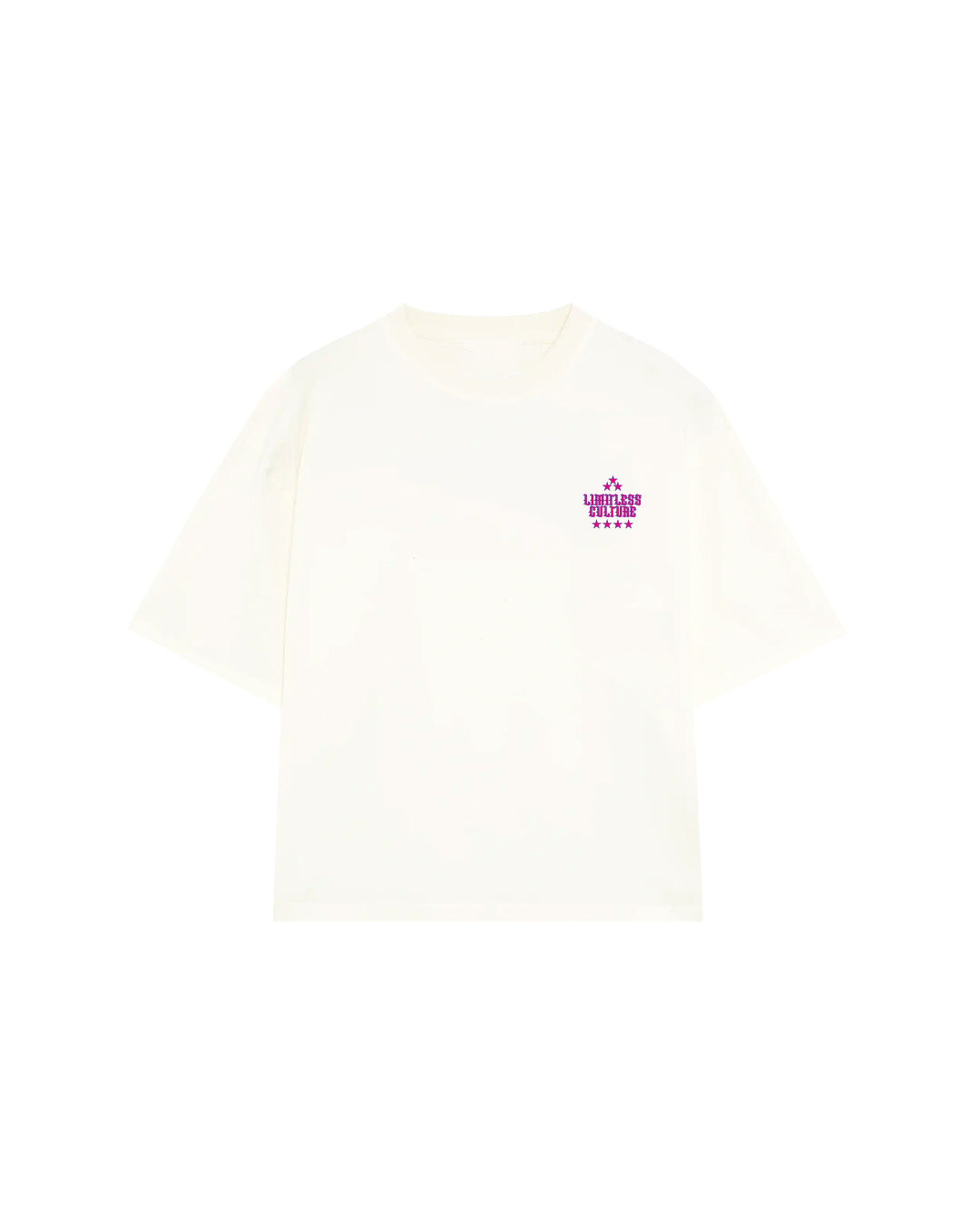 LIMITLESS CULTURE T-SHIRT STAR OVER PEARL