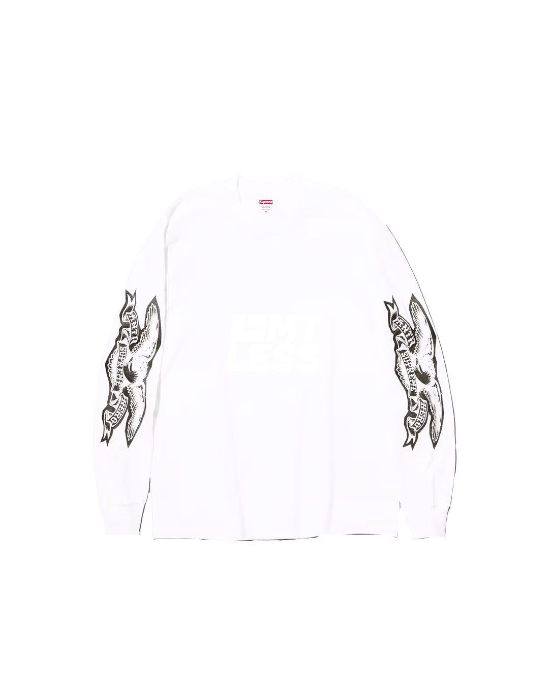 SUPREME ANTIHERO EAGLE LONG-SLEEVE TEE WHITE